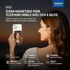 Ecran selfie magnétique